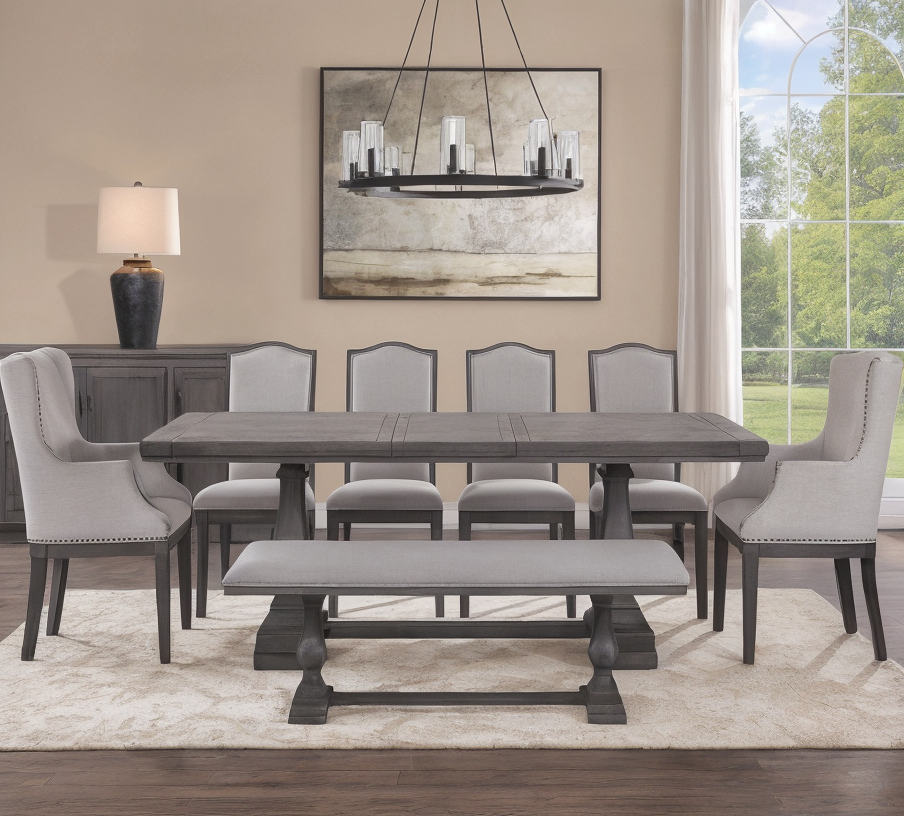 Wakefield 8pc 72-90" Dining Set